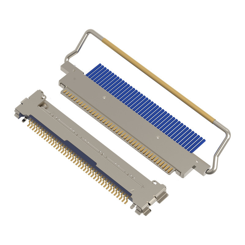 CABLINE-CA 20633-240T-01S Шаг 0,4 мм, тип горизонтального сопряжения Микрокоаксиальный разъем