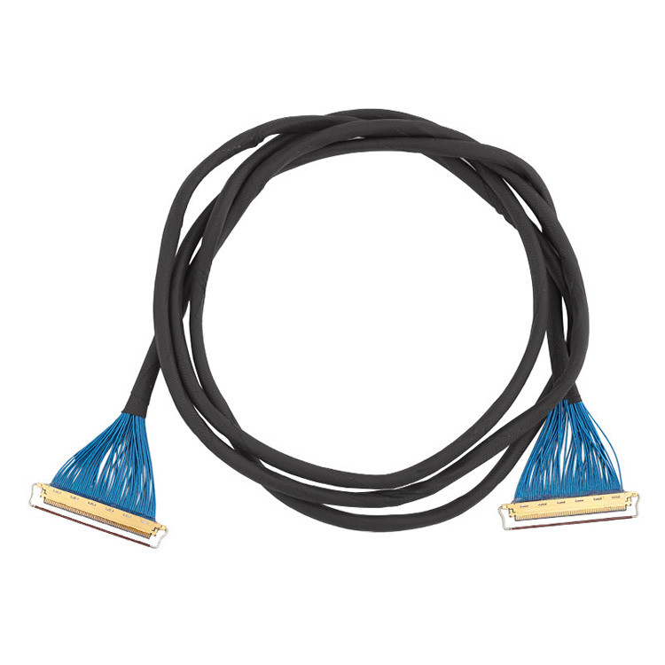 Коннектор дисплея LVDS с микрокоаксиальным LVDS EDP кабелем I PEX 20633-260T-01S