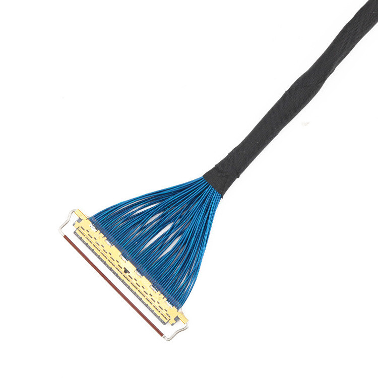 Коннектор дисплея LVDS с микрокоаксиальным LVDS EDP кабелем I PEX 20633-260T-01S