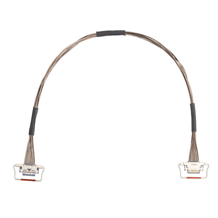 10 штифтов EDP I-PEX Коаксиальный LVDS кабель 0,4 мм Пич 20633-310T-01S 38AWG