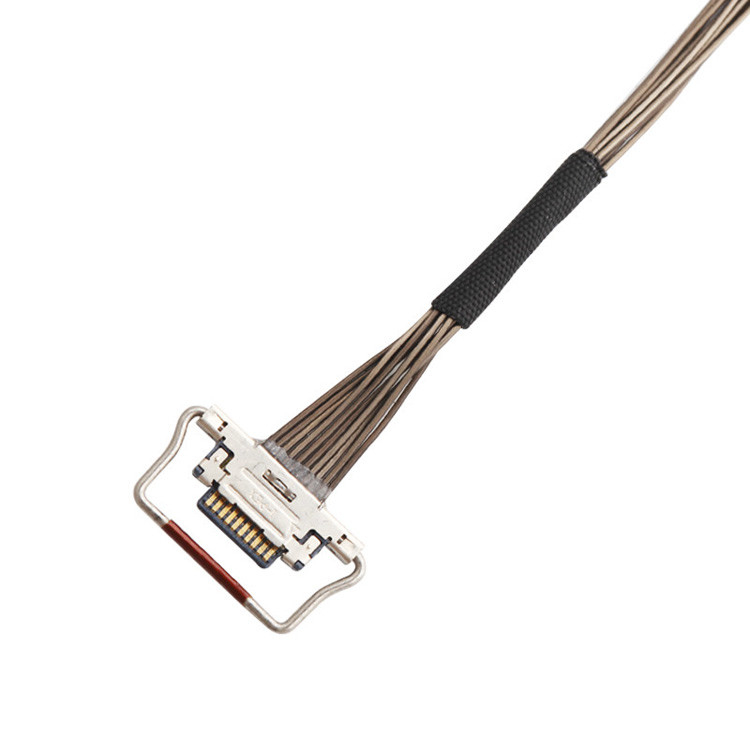 10 штифтов EDP I-PEX Коаксиальный LVDS кабель 0,4 мм Пич 20633-310T-01S 38AWG