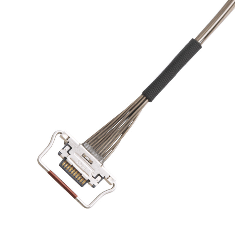 Lvds Micro Коаксиальный кабель I Pex 0,4 мм Пич 20633-310t-01s 10 пин