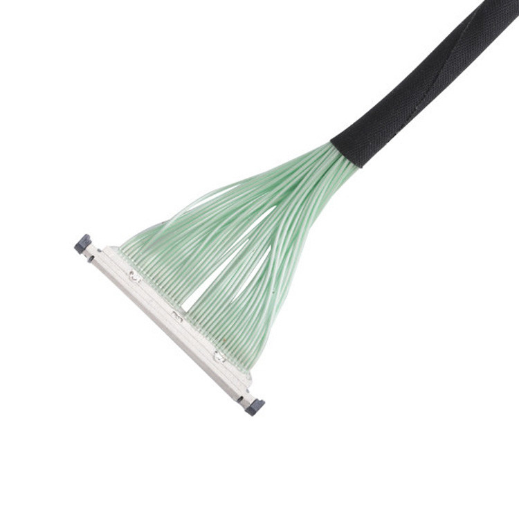 40P LVDS микрокоаксиальный кабель CABLINE-UA II 20496-040T-40 20497-040T-30 2679-040-10 20498-040E-41