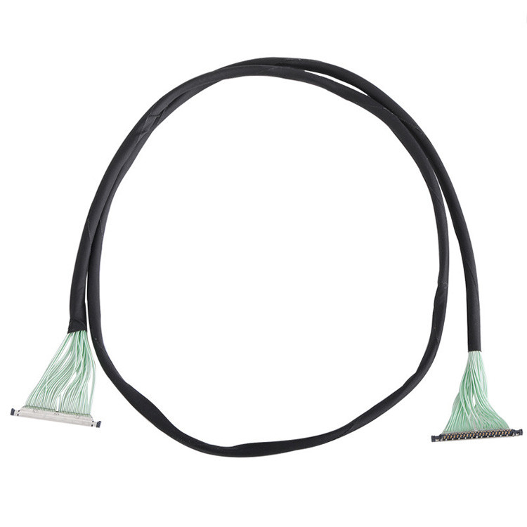 40P LVDS микрокоаксиальный кабель CABLINE-UA II 20496-040T-40 20497-040T-30 2679-040-10 20498-040E-41