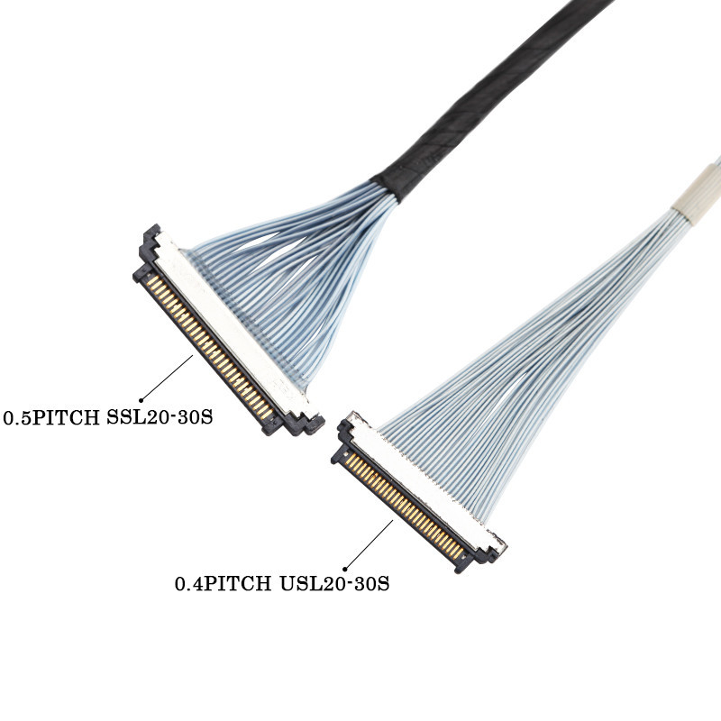I-Pex 20453-230T-03 To Kel SSL20-30S Микрокоаксиальный кабель 30P Lvds Edp
