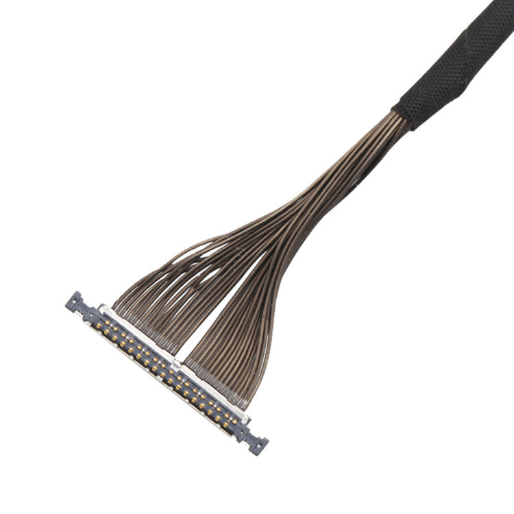 Кабель Lvds для беспилотника 32P соединитель 32 Pin Micro Коаксиальный кабель I PEX 0.3mm Pitch 20496-032T-40