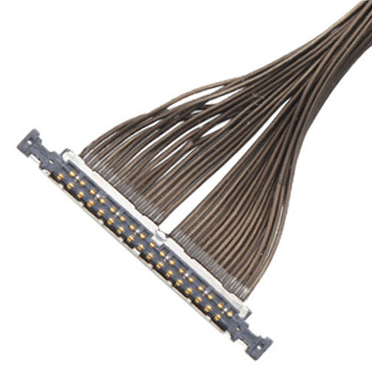 Кабель Lvds для беспилотника 32P соединитель 32 Pin Micro Коаксиальный кабель I PEX 0.3mm Pitch 20496-032T-40