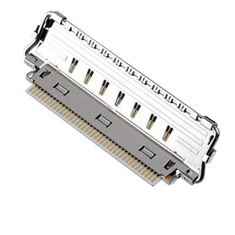 IIF 20856-040T-01 50P микрокоаксиальный кабельный сборник полностью защищенный многоточечным заземлением и механическим замком