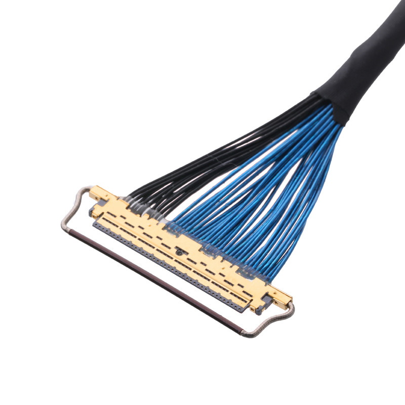 I-PEX CABLINE-CA 20633-250T-01S 50P 0,4 мм проход Горизонтальный тип соединения микрокоаксиальный разъем с механическим замком