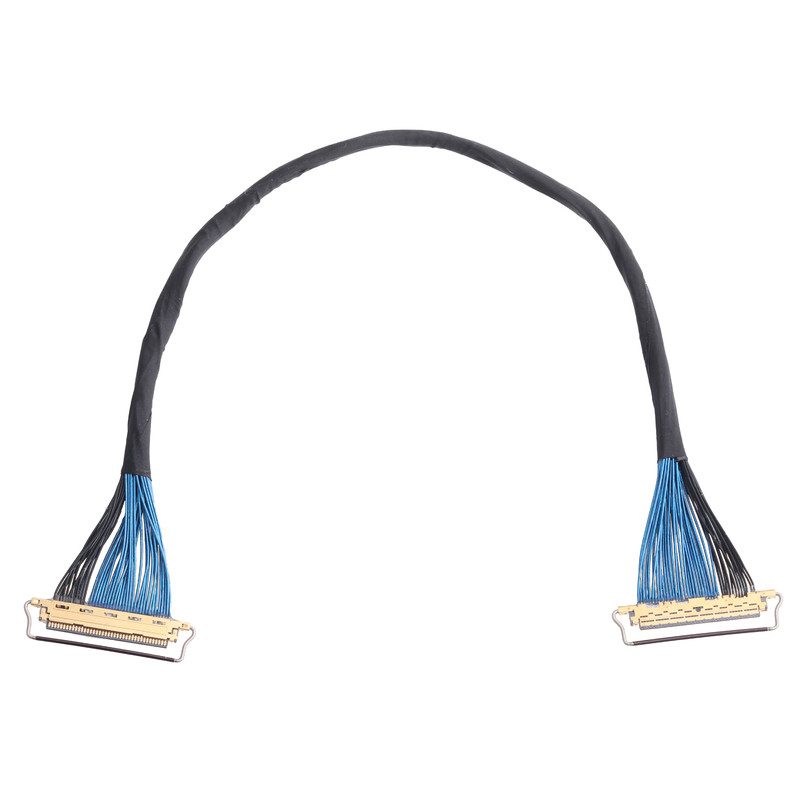 I-PEX CABLINE-CA 20633-250T-01S 50P 0,4 мм проход Горизонтальный тип соединения микрокоаксиальный разъем с механическим замком