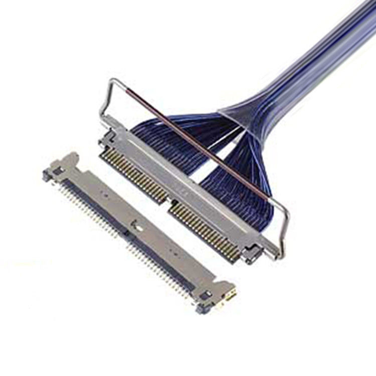 Hd Cabline-Cal Micro Coaxial Cable 30P 20728 20777-030t-01 0,4 мм Перекрёсток горизонтального соединения типа микрокоаксиального соединителя
