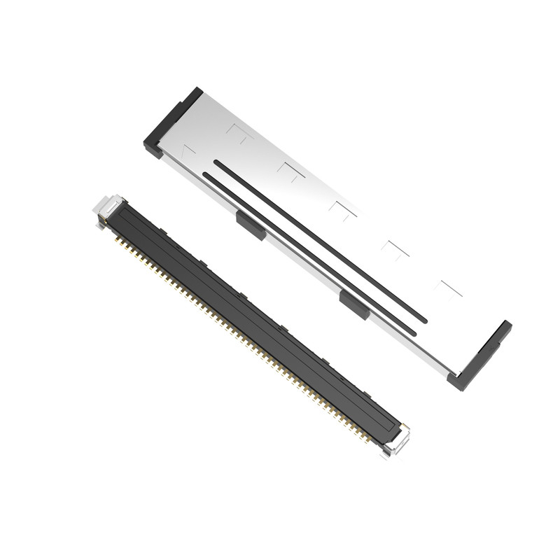 FPL II 50P Lvds Микрокоаксиальный кабель 20437-050T-01 0,5 мм вертикальное соединение типа микрокоаксиального соединителя