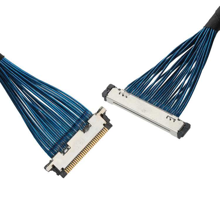 0.4mm Pitch Коаксиальный кабель соединитель ROHS IPEX Micro Коаксиальный кабель 20380-R30T-06 до 20345-30T-32R
