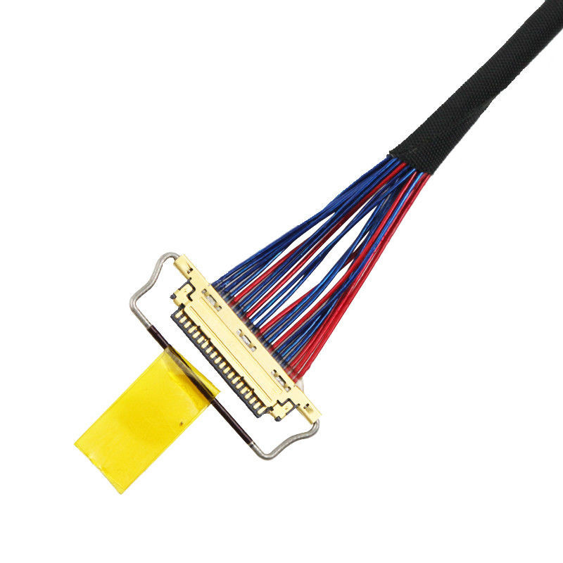 0.5mm Pitch 20453-220t-03 Lvds Кабельная сборка Df19g-20s До I-Pex ISO14001