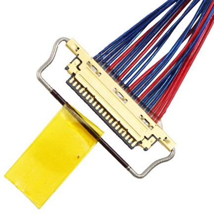 0.5mm Pitch 20453-220t-03 Lvds Кабельная сборка Df19g-20s До I-Pex ISO14001
