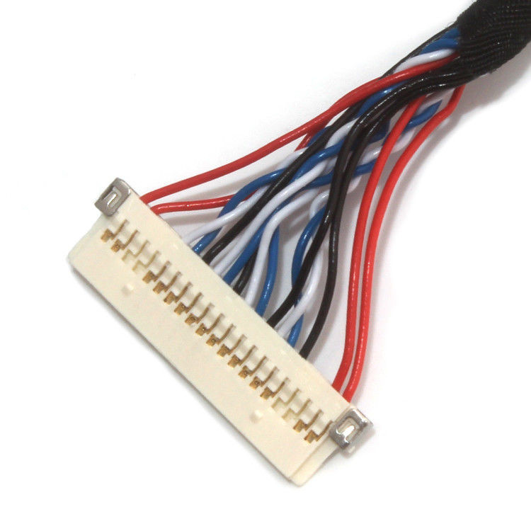 Смесь сборки кабеля LVDS 1.25 мм Хирозе DF13-40DS-1.25C до DF 19G-20S