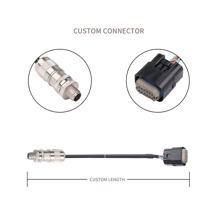 Сборка кабеля LVDS EDP 0,5 мм Pitch I Pex Micro Coaxial 20453-030T до 20453-030T