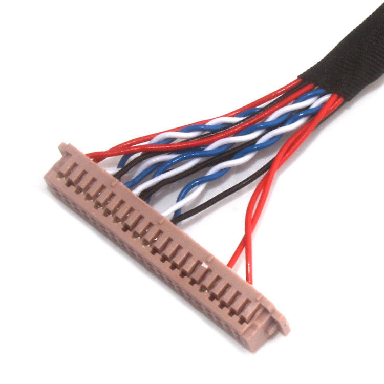UL Micro Coax Cable Assemblies JAE  Lvds Cable 30 Pin Fi X30 до Df13 30ds 1,25c