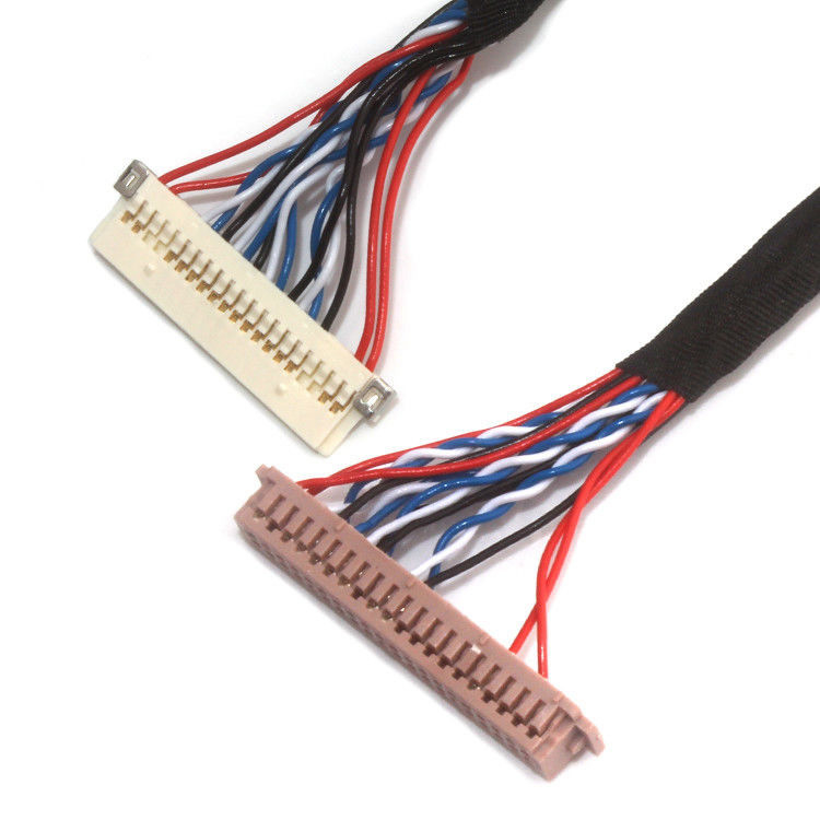 UL Micro Coax Cable Assemblies JAE  Lvds Cable 30 Pin Fi X30 до Df13 30ds 1,25c