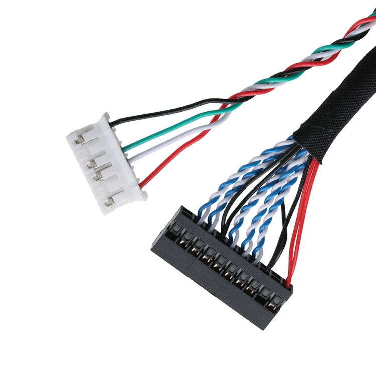 Коннекторы кабелей LVDS передача данных сигнала от DF14-20P-1.25H к коннектору PH2.0-6P и терминалу DH2.0-T