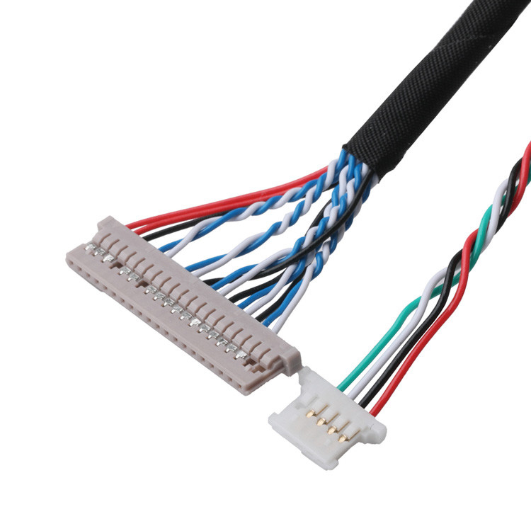 Коннекторы кабелей LVDS передача данных сигнала от DF14-20P-1.25H к коннектору PH2.0-6P и терминалу DH2.0-T
