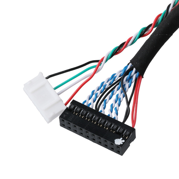 Коннекторы кабелей LVDS передача данных сигнала от DF14-20P-1.25H к коннектору PH2.0-6P и терминалу DH2.0-T