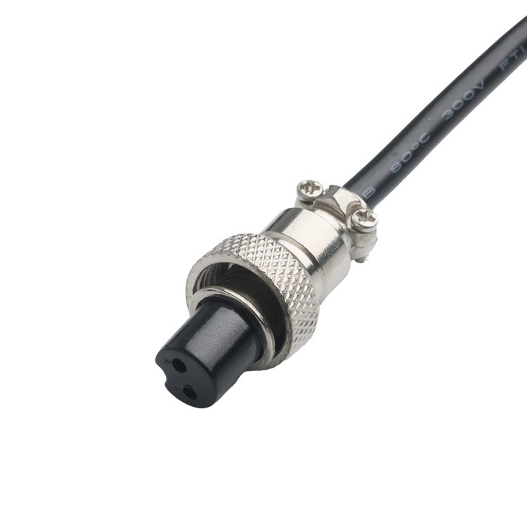 Коннекторы для кабельной сборки OEM/ODM для CLEAR PVC 30P D-SUB FEMALE к GX12 M12-2P Connector