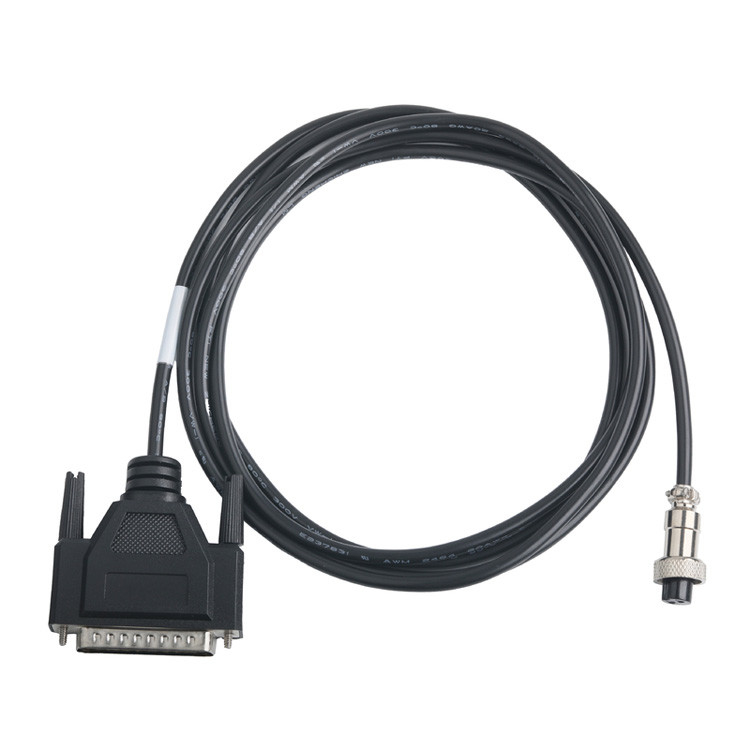 Коннекторы для кабельной сборки OEM/ODM для CLEAR PVC 30P D-SUB FEMALE к GX12 M12-2P Connector