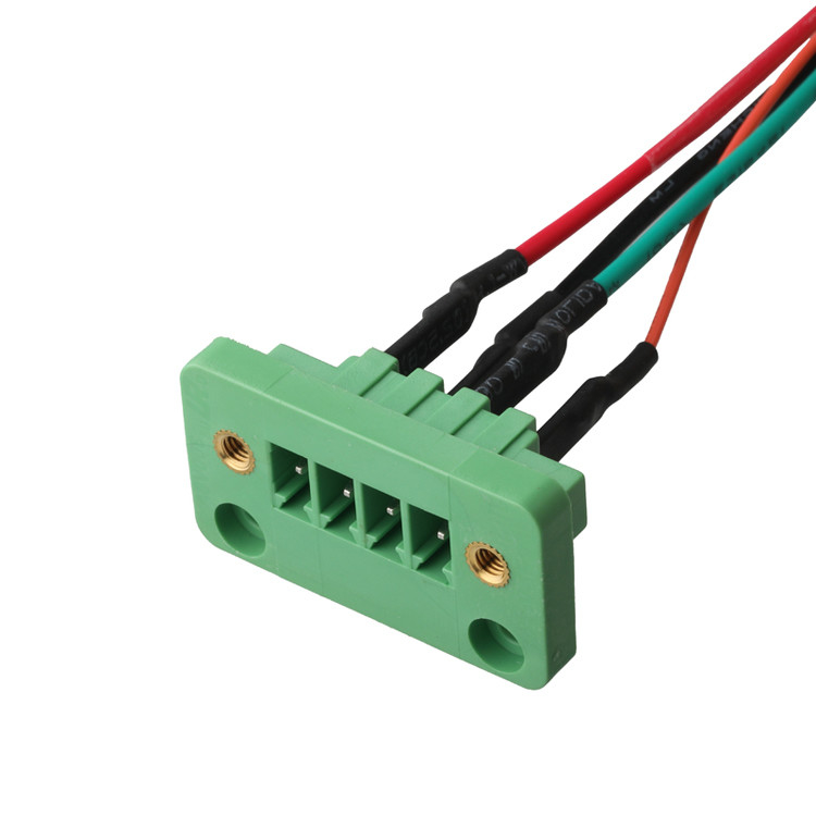 DFK-MC JL15CDGV-3.81 4Pin до MX1.25-12Pin и UL Lobel Через стену терминальные блоки