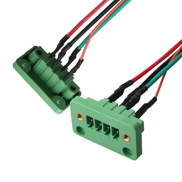 DFK-MC JL15CDGV-3.81 4Pin до MX1.25-12Pin и UL Lobel Через стену терминальные блоки