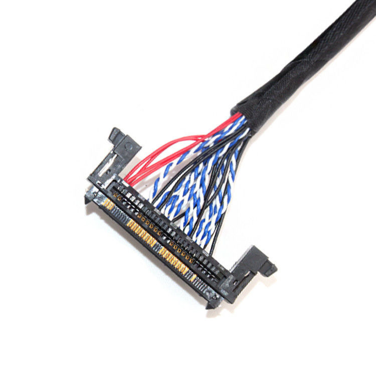 Кабельная сборка LCD LVDS 1.0mm Pitch JAE Fix-30ssl-Hf к  DF13 EDP 26AWG
