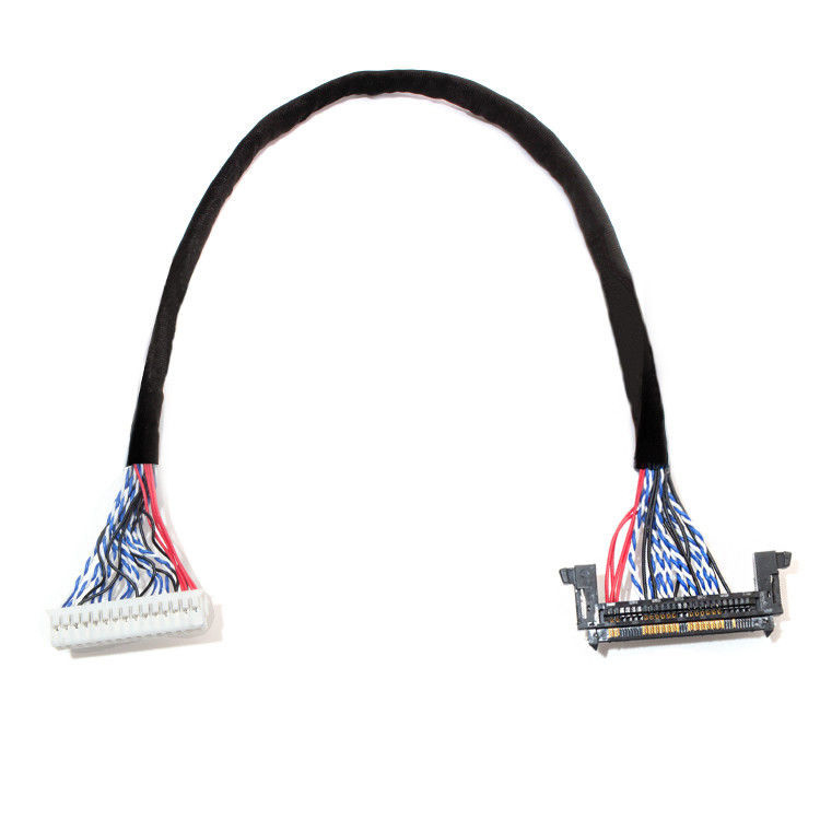 Кабельная сборка LCD LVDS 1.0mm Pitch JAE Fix-30ssl-Hf к  DF13 EDP 26AWG