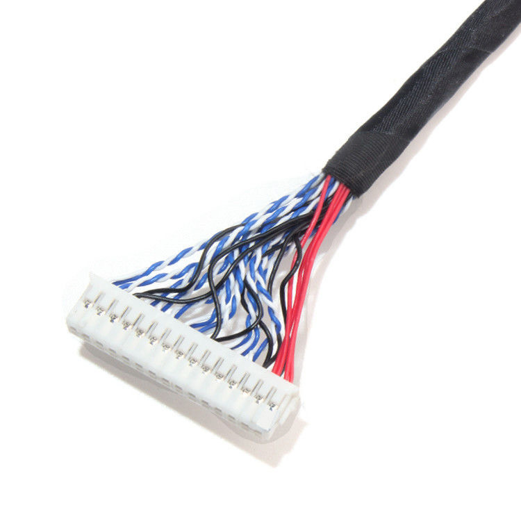 Кабельная сборка LCD LVDS 1.0mm Pitch JAE Fix-30ssl-Hf к  DF13 EDP 26AWG