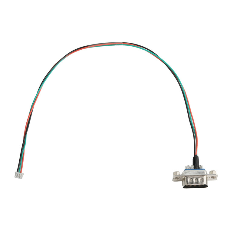 DB 9P LVDS Кабельная сборка D-SUB-9P Мужской сварщик до MX1.25mm 4Pin Wire Connector OEM/ODM