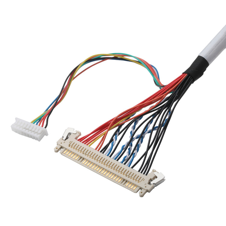 Кабель LVDS FI-X30HL 30P до DF20A-40P или 9P HSG Коаксиальный разъем кабеля OEM/ODM