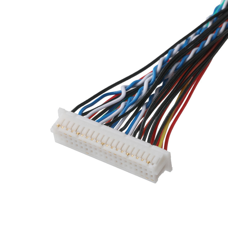Кабель LVDS FI-X30HL 30P до DF20A-40P или 9P HSG Коаксиальный разъем кабеля OEM/ODM