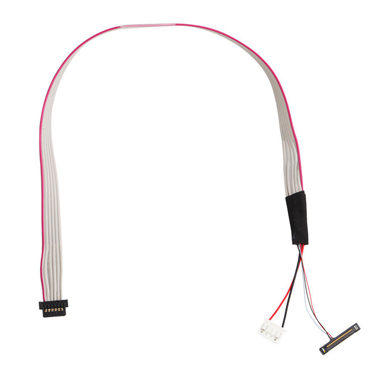 Сборка кабеля LVDS с 1,0 мм продольным углом и 32AWG, используя  DF13-20DS-1.25C LCD-коннектор