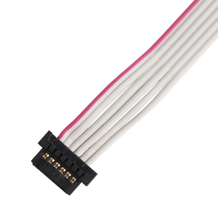 Сборка кабеля LVDS с 1,0 мм продольным углом и 32AWG, используя  DF13-20DS-1.25C LCD-коннектор