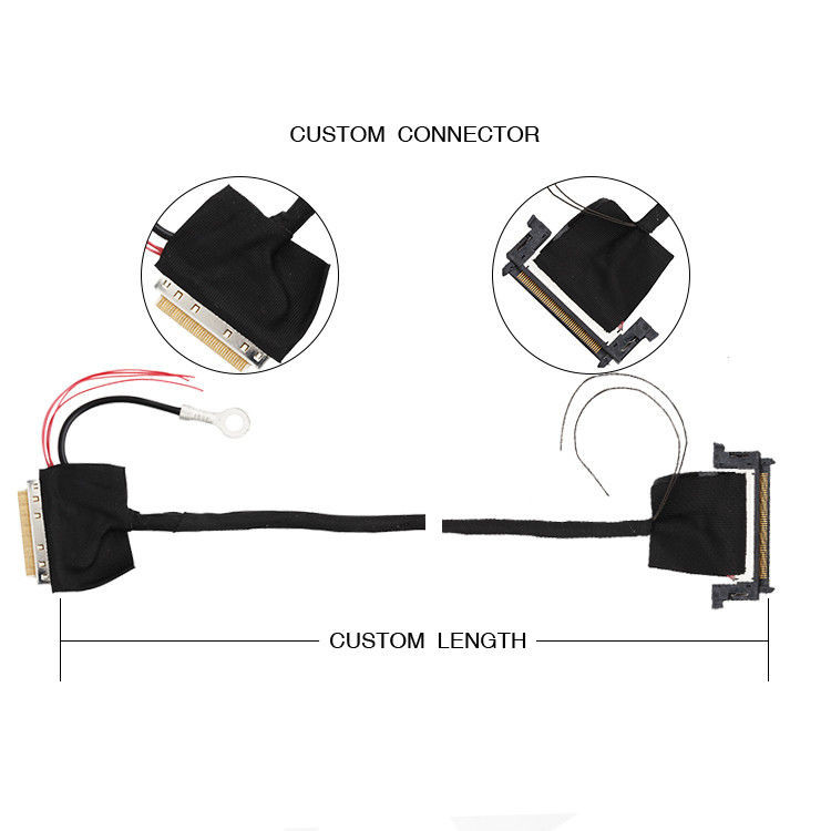 32AWG LVDS кабельная сборка 40 Pin 88441-40 до 50 Pin JAE F1-RE51HL