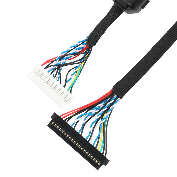 Сборка LVDS EDP кабеля от JST PHDR-20V до JAE FI-S20S LVDS соединительный кабель