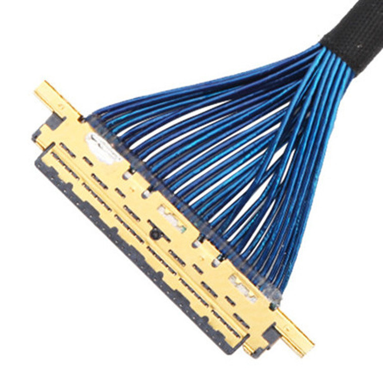 Микрокоаксиальная 20453-030T к 20453-030T LVDS EDP кабельная сборка 0,5 мм