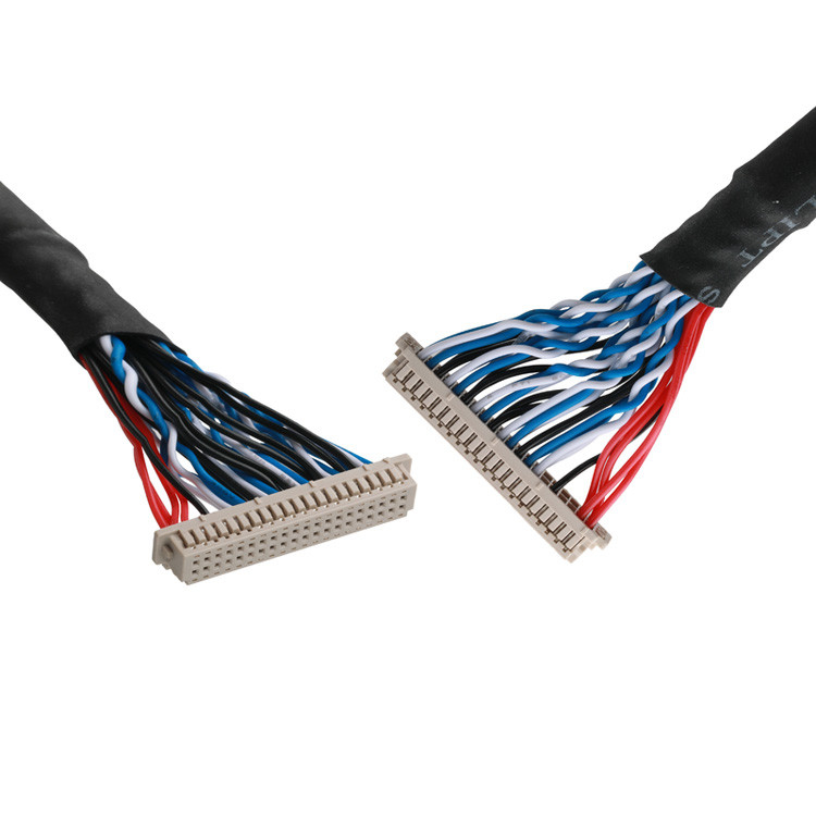 OEM/ODM Кабель на заказ UL1061 30AWG от JAE FI-RE51HL-51Pin до  DF13-40DS