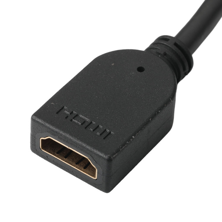Мужской вертикальный 19pin HDMI-A соединитель сборки к женскому 19pin HDMI LCD кабеля