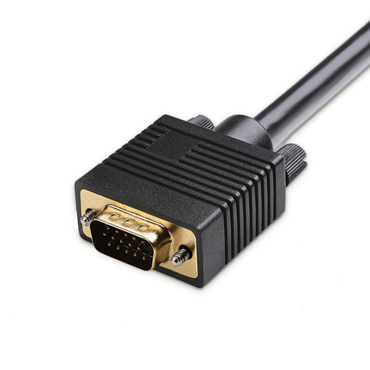 ROHS DVI-I 24+5 Pin To VGA Cable LVDS LCD Assembly Connector OEM/ODM