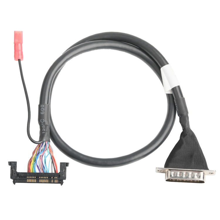 OEM/ODM LVDS кабельная сборка от JAE FI-RE51HL 51-Pin до HD-SUB 26-Pin мужской сварщик UL 1007 20AWG кабель