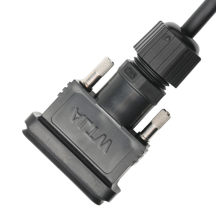 OEM/ODM настраиваемая длина сборка кабеля LVDS ROHS от HDB-26BMMA-SL7001 мужчина к HDB-26BFFA-SL7001 женщина