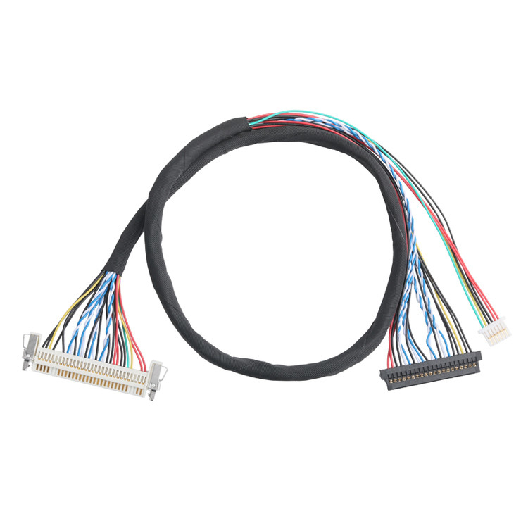 JAE FI-X30HL 30P 1,0 мм проход к JAE FI-S20S 20P и SHLP-6P LVDS кабельной сборке OEM/ODM
