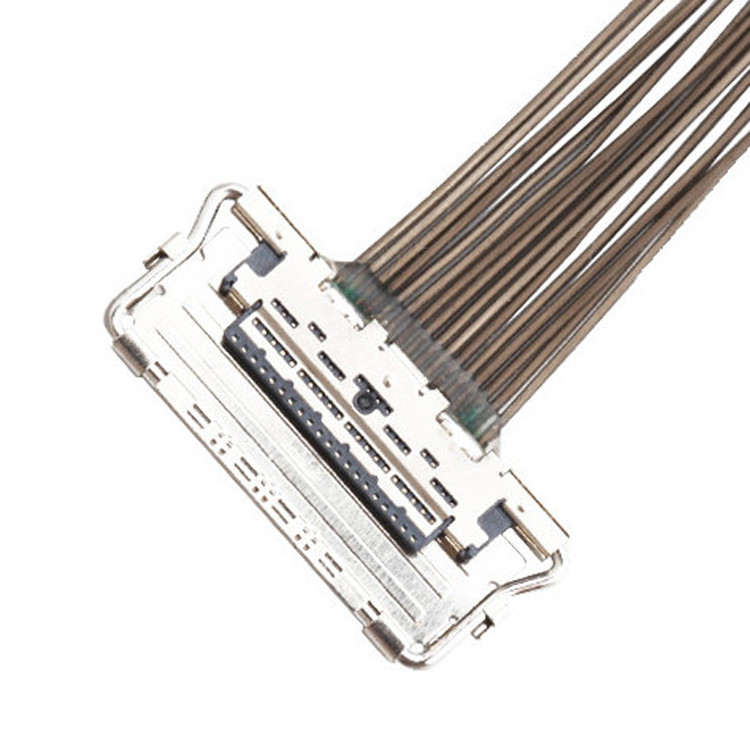 0.4mm Pitch LVDS EDP Cable 20679-20p Micro Coaxial lvds дисплейный разъединитель