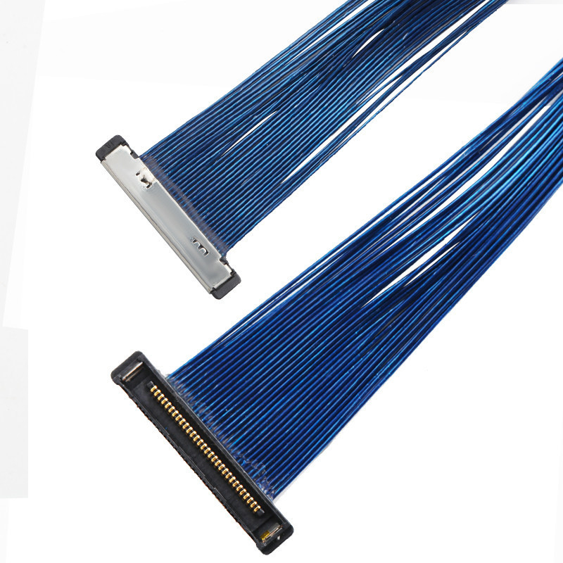 30 Pin EDP Micro Coaxial Cable Assembly 20380-R30T-06 с подключением к экрану