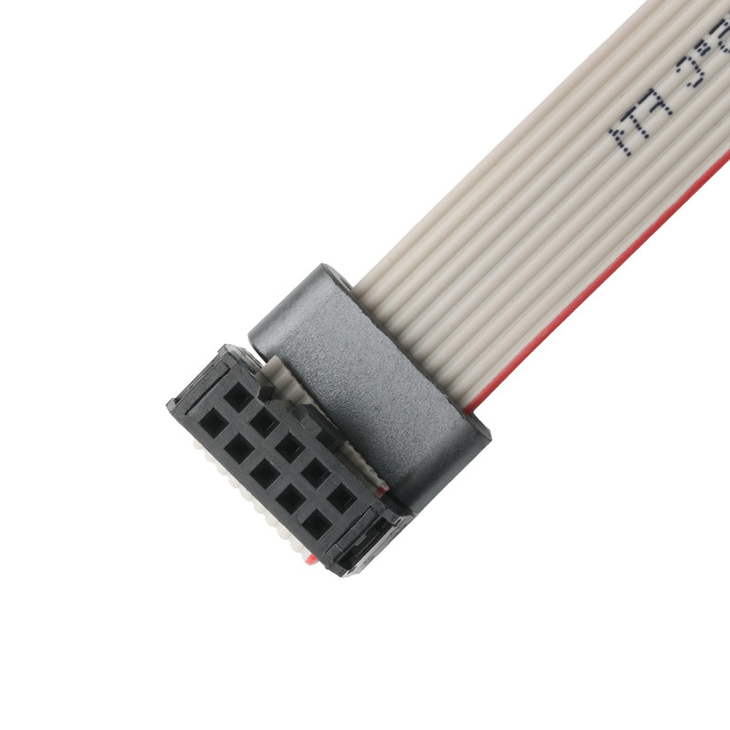 IDC FC-10Pin 2,54 мм проход UL2651 28AWG*10P Idc Flat Ribbon Cable 1,27 мм проход 10 пин для электронных OEM / ODM
